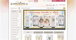 Desktop Screenshot of candlezone.ie